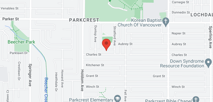 map of 5913 CHARLES STREET